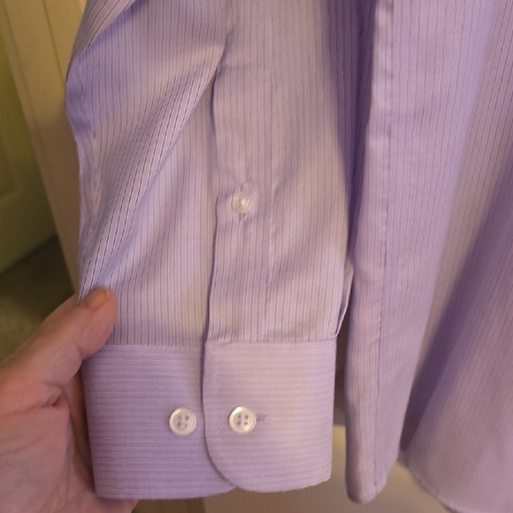 Joseph Abboud Light Purple Dress Shirt - Picture 4 of 5